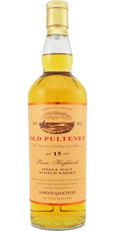 Old Pulteney 15-year-old GM  Rare Highland Single Malt