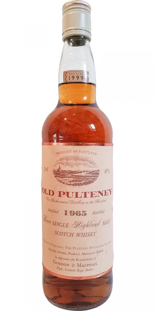 Old Pulteney 1965 GM  Rare Single Highland Malt