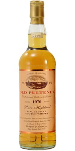 Old Pulteney 1970 GM  Rare Highland Single Malt