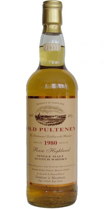 Old Pulteney 1980 GM  Rare Highland Single Malt