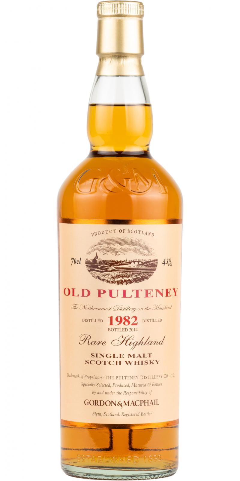 Old Pulteney 1982 GM  Rare Highland Single Malt
