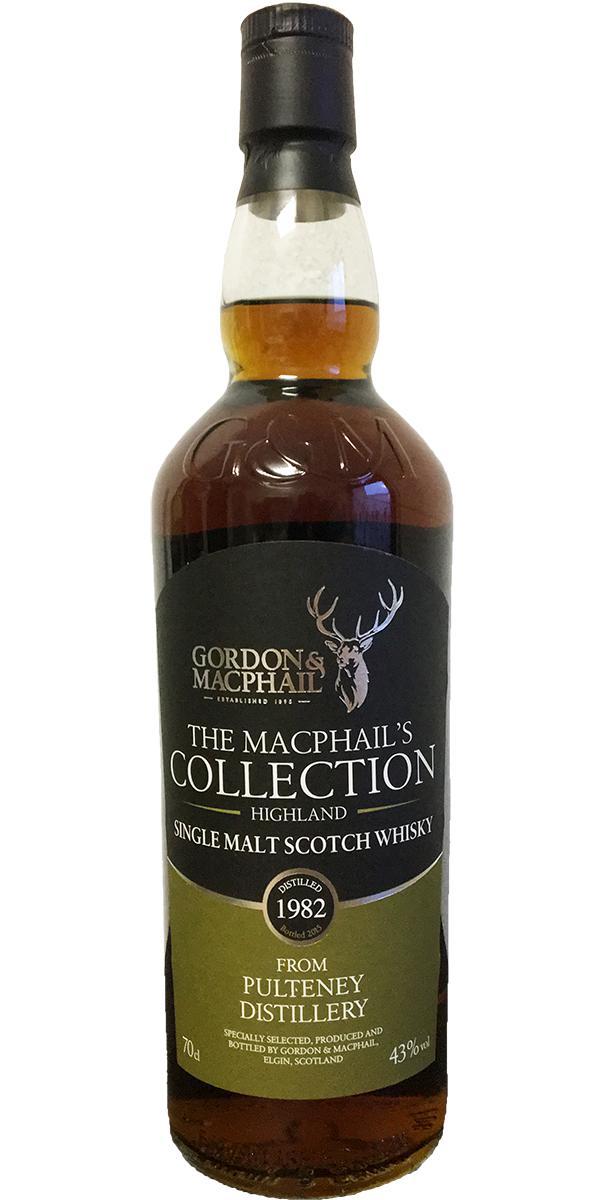 Old Pulteney 1982 GM  The MacPhail's Collection