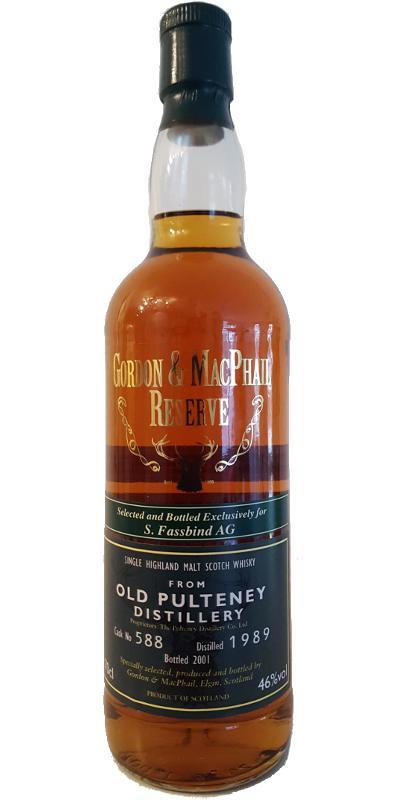 Old Pulteney 1989 GM  Exclusive