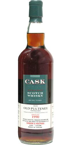 Old Pulteney 1990 GM  Cask Strength