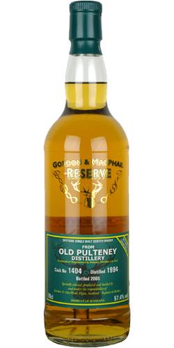 Old Pulteney 1994 GM  Reserve