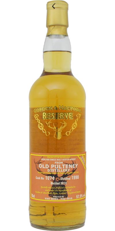 Old Pulteney 1998 GM  Reserve