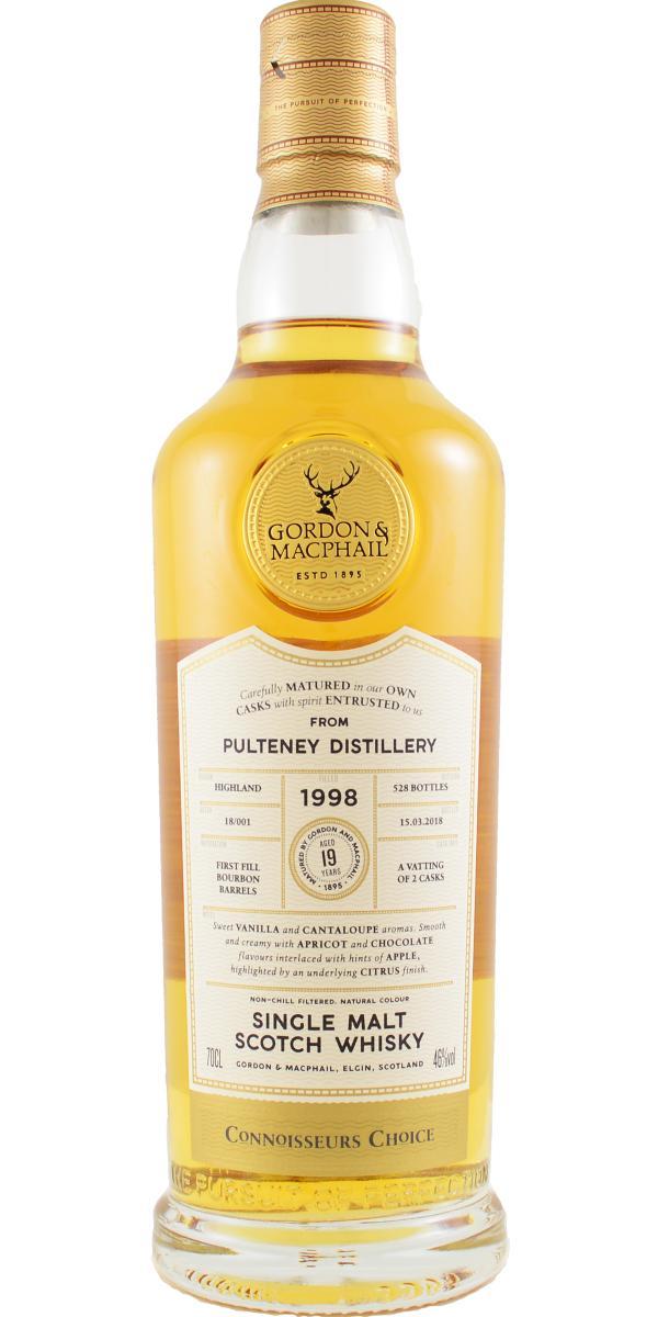 Old Pulteney 1998 GM  Connoisseurs Choice