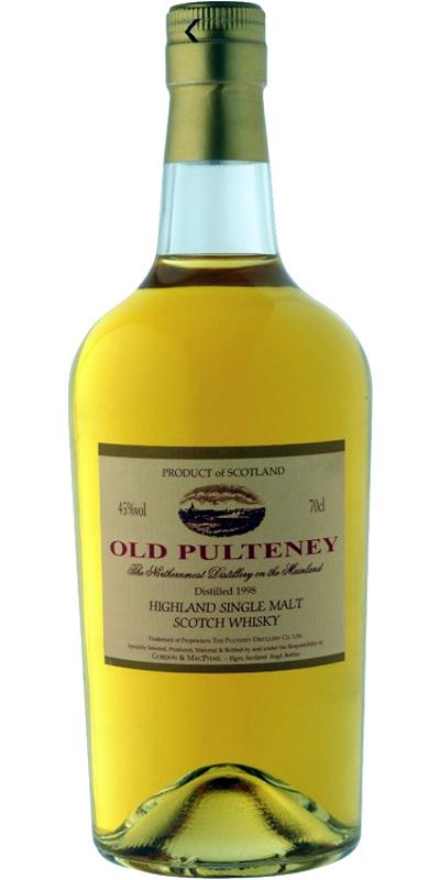 Old Pulteney 1998 GM  Licensed Bottling