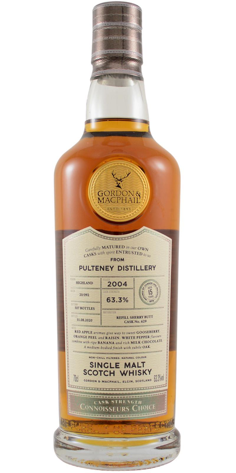 Old Pulteney 2004 GM  Connoisseurs Choice - Cask Strength