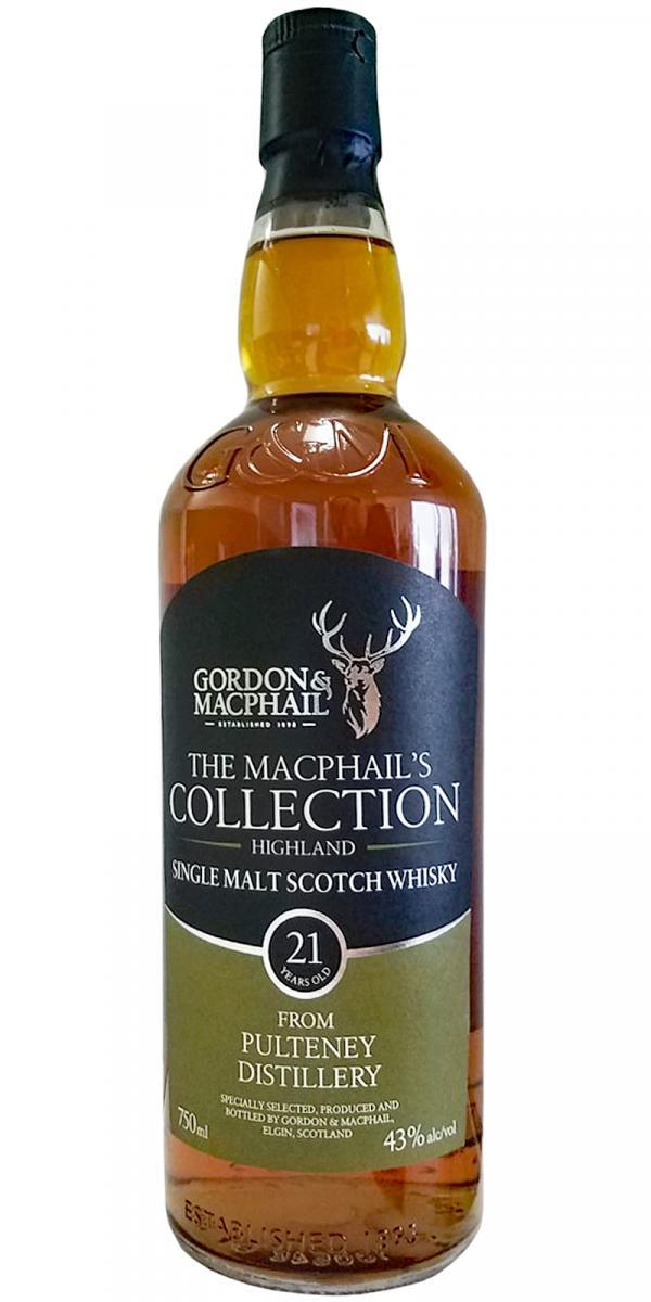 Old Pulteney 21-year-old GM  The MacPhail's Collection
