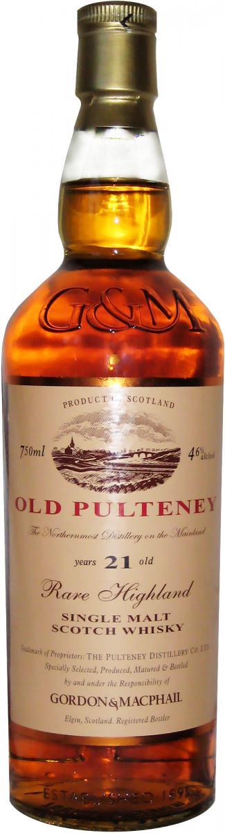 Old Pulteney 21-year-old GM  Rare Highland Single Malt