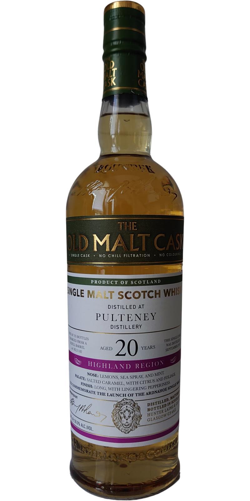 Highland Region 2002 HL  The Old Malt Cask