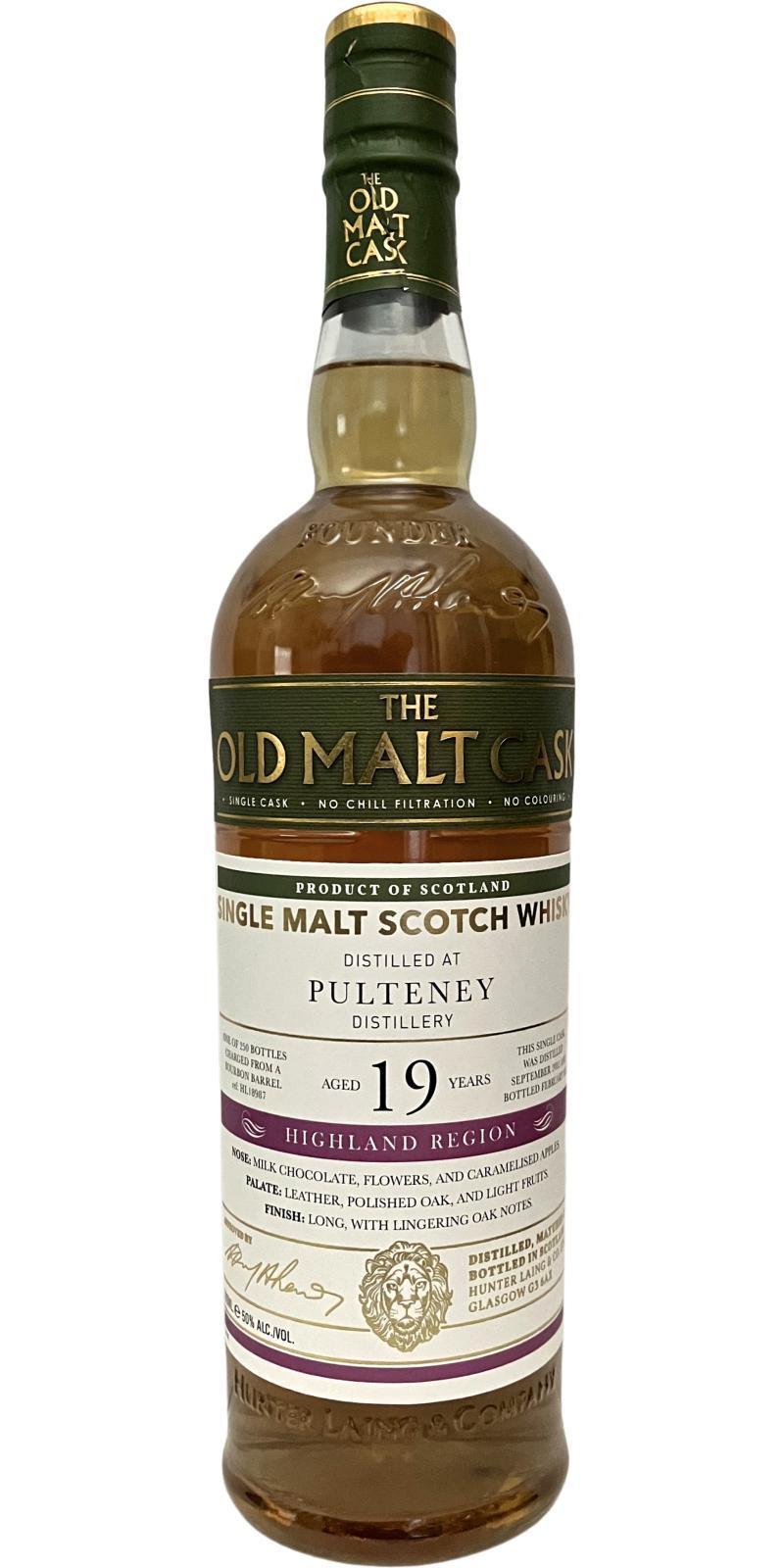 Old Pulteney 2002 HL  The Old Malt Cask