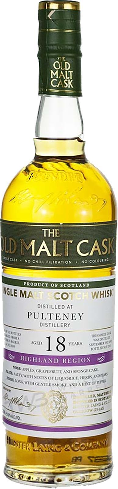 Old Pulteney 2002 HL  The Old Malt Cask