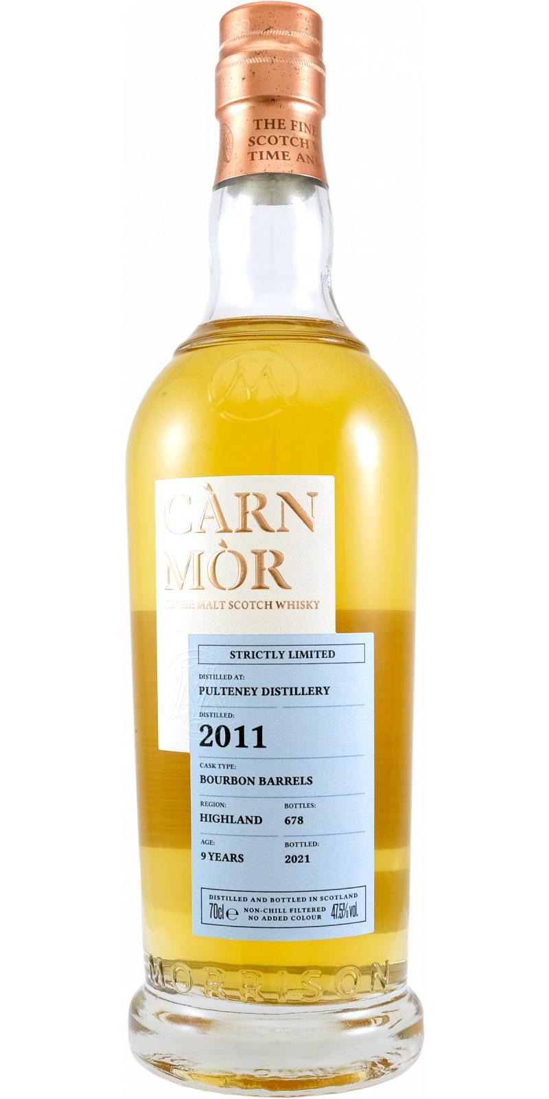 Old Pulteney 2011 MSWD  Càrn Mòr - Strictly Limited