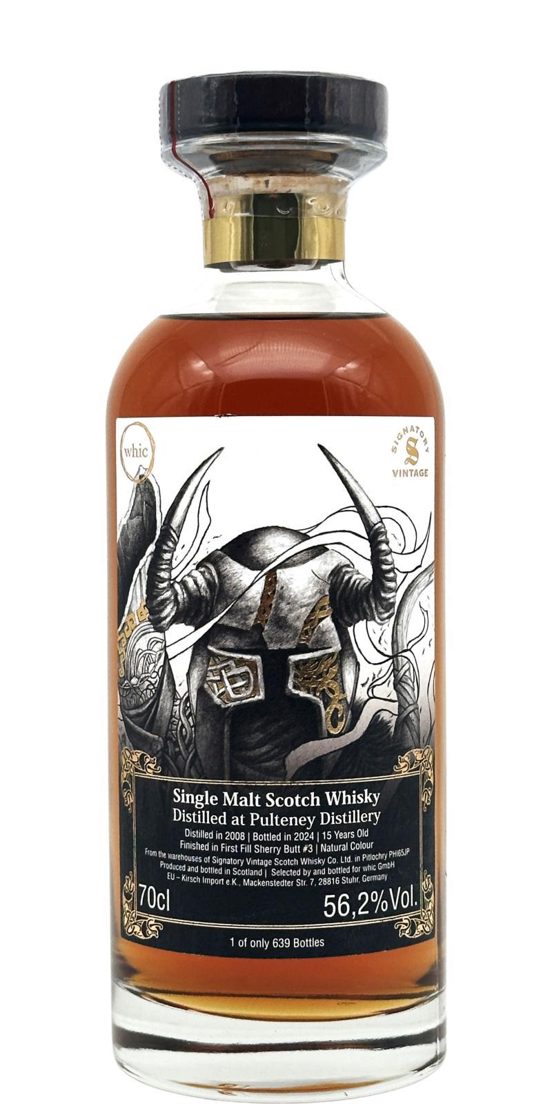 Old Pulteney 2008 SV  Heimdall Edda #8