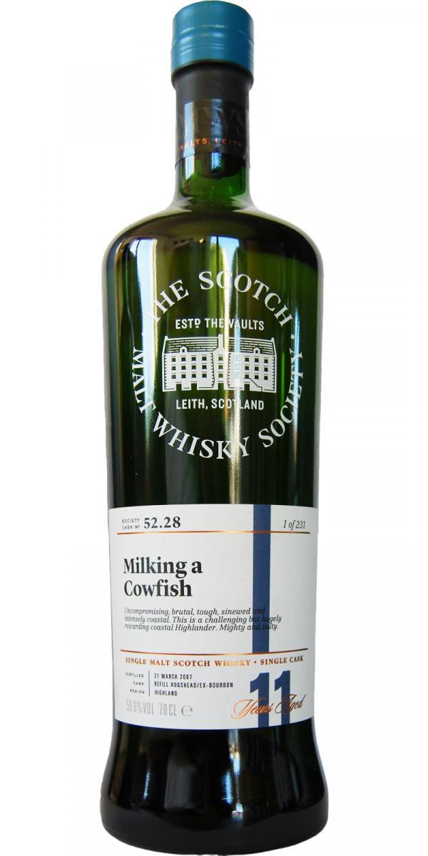 Old Pulteney 2007 SMWS 52.28  Milking a Cowfish
