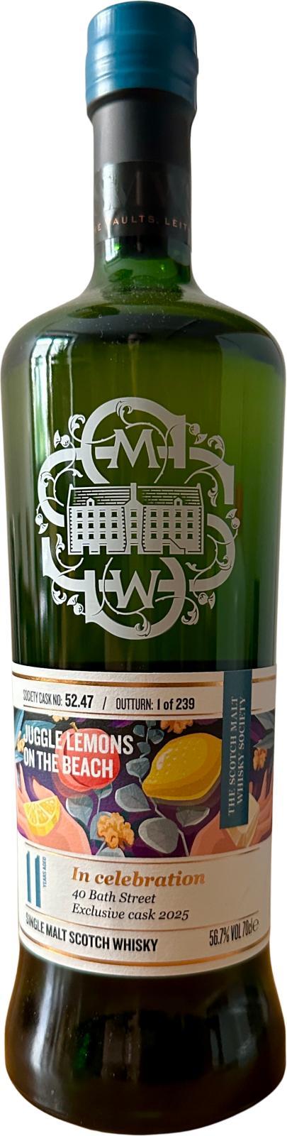Old Pulteney 2013 SMWS 52.47  Juggle lemons on the beach