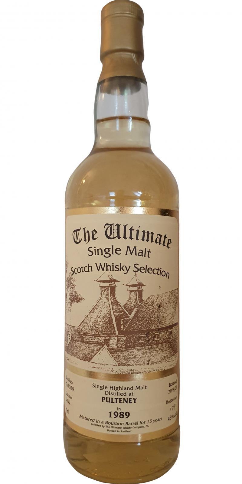 Old Pulteney 1989 vW  The Ultimate