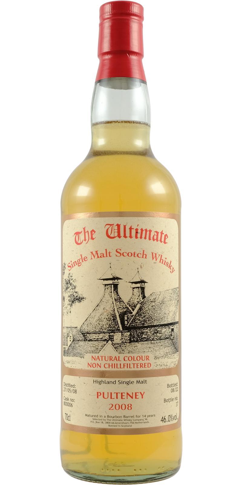 Old Pulteney 2008 vW  The Ultimate