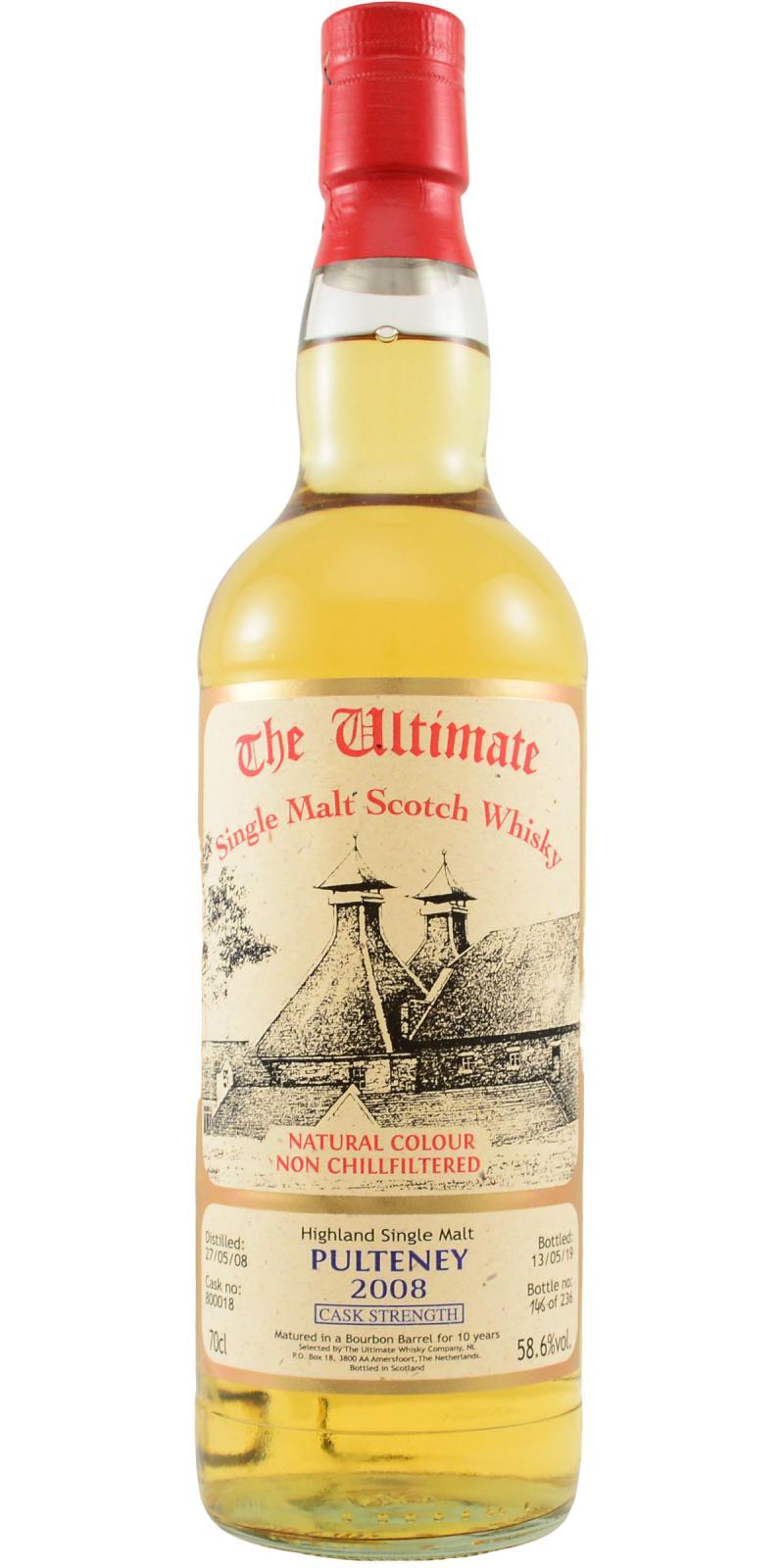 Old Pulteney 2008 vW  The Ultimate - Cask Strength