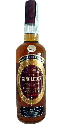 The Singleton of Auchroisk 1978 Unblended Single Malt Scotch Whisky