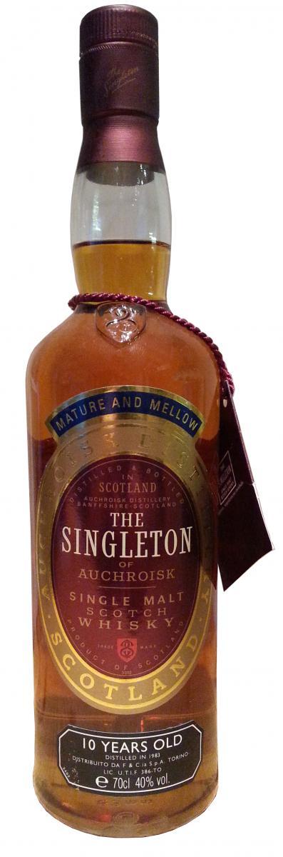 The Singleton of Auchroisk 1983 Single Malt Scotch Whisky