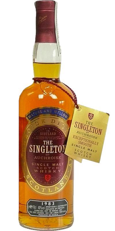 The Singleton of Auchroisk 1983 Single Malt Scotch Whisky