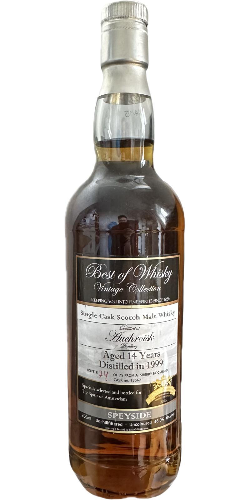 Auchroisk 1999 BoW Vintage Collection