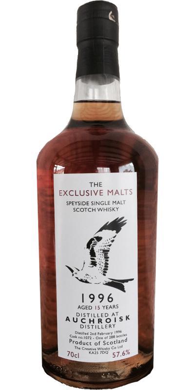 Auchroisk 1996 CWC The Exclusive Malts