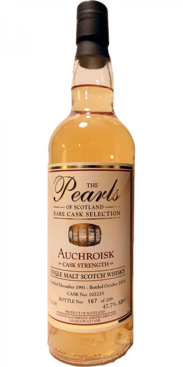 Auchroisk 1991 G&C The Pearls of Scotland