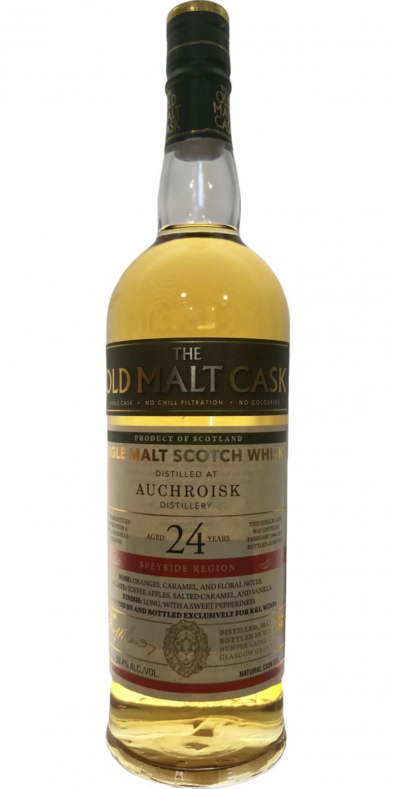 Auchroisk 1994 HL The Old Malt Cask