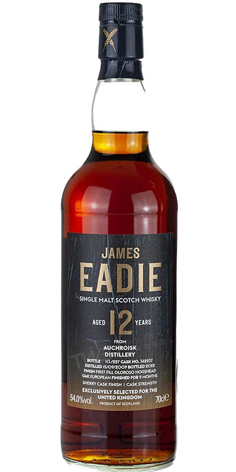 Auchroisk 2009 JE Sherry Cask Finish