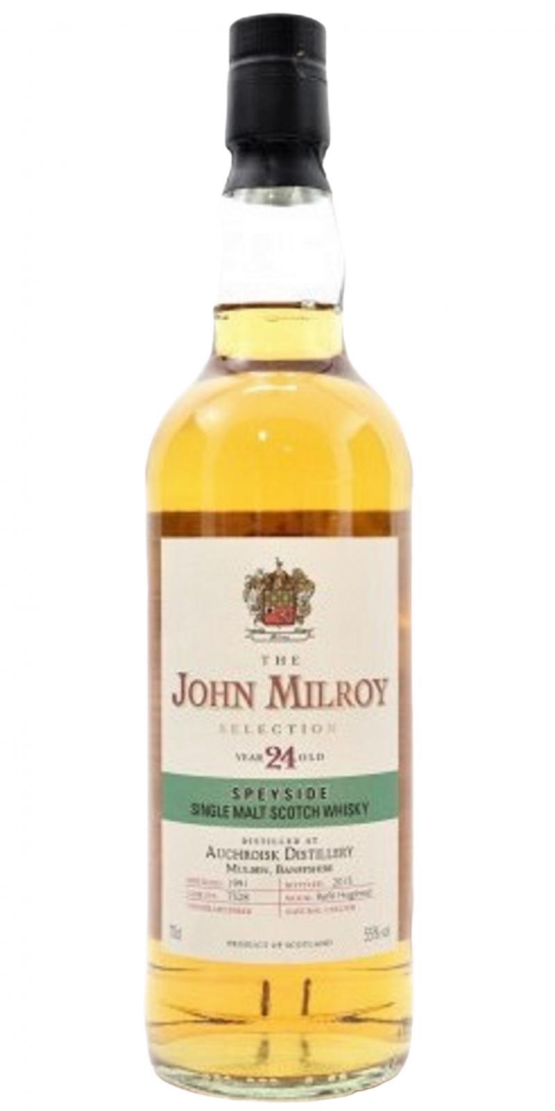 Auchroisk 1991 JY The John Milroy Selection