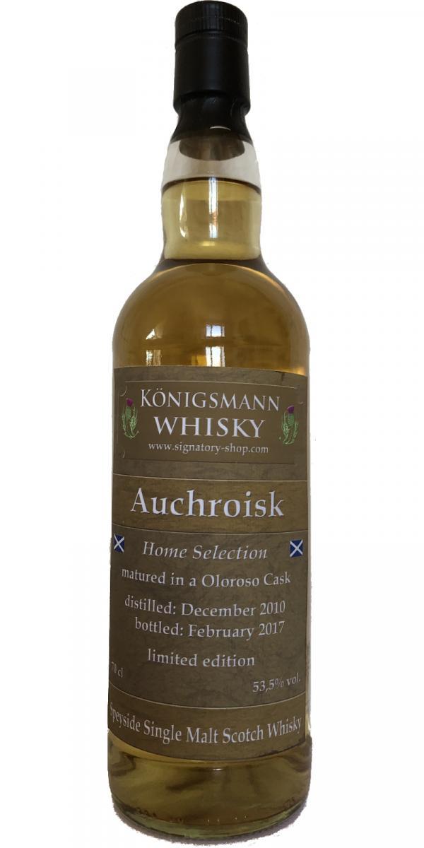 Auchroisk 2010 Km Home Selection