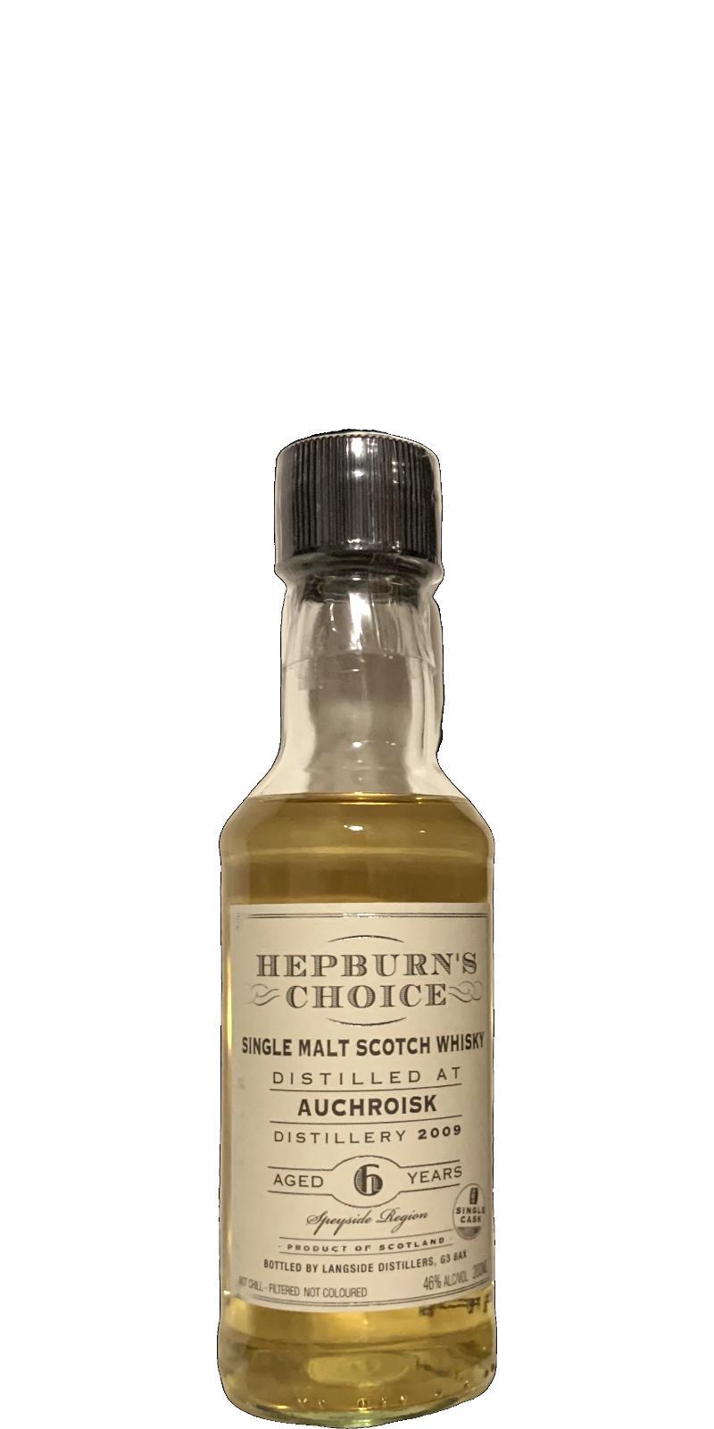 Auchroisk 2009 LsD Hepburn's Choice