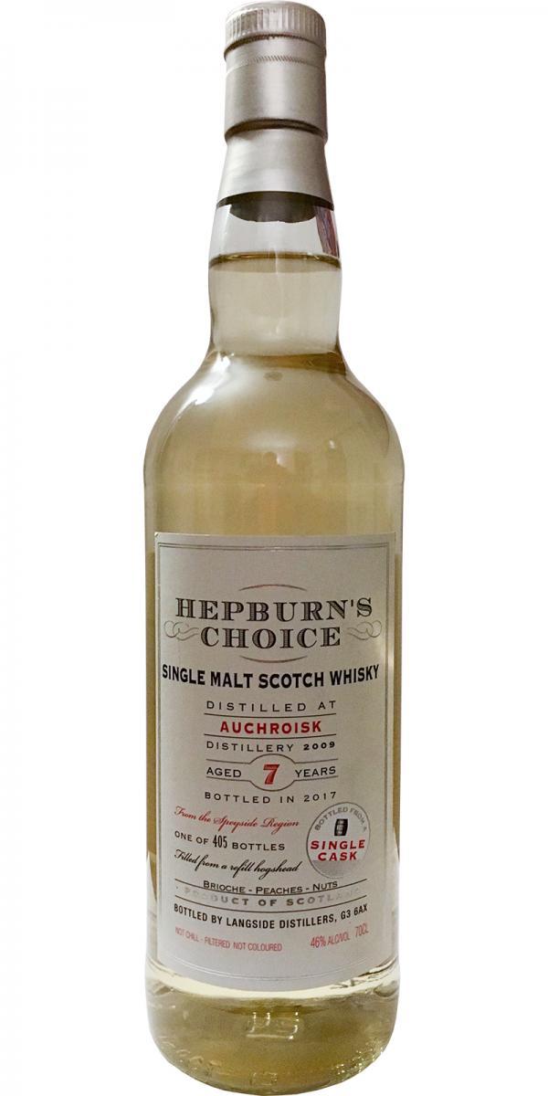 Auchroisk 2009 LsD Hepburn's Choice
