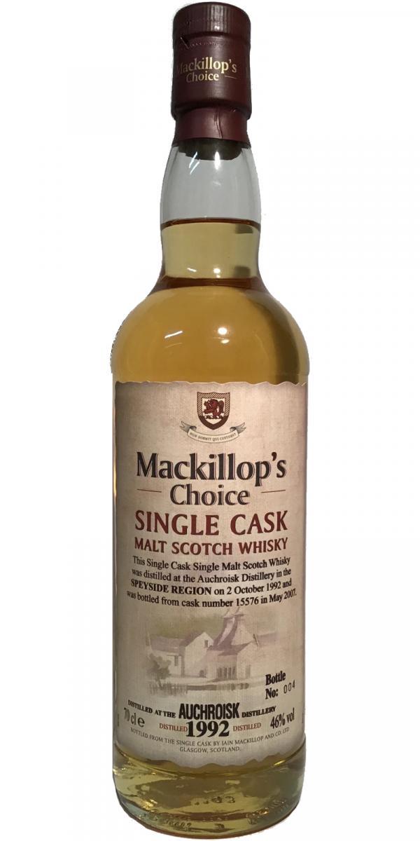 Auchroisk 1992 McC Single Cask