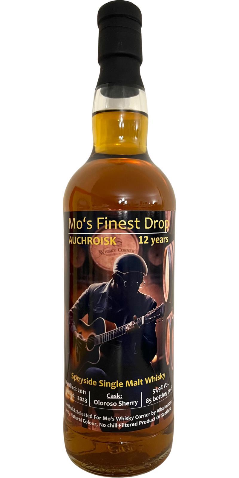 Auchroisk 2011 MoWC Mo's Finest Drop