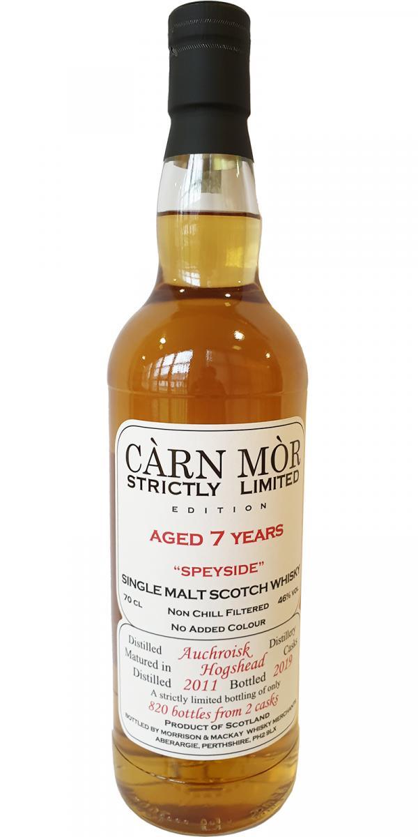 Auchroisk 2011 MMcK Càrn Mòr - Strictly Limited Edition