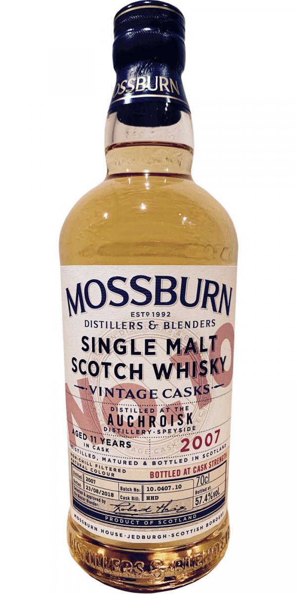 Auchroisk 2007 MDB Vintage Casks - No. 10