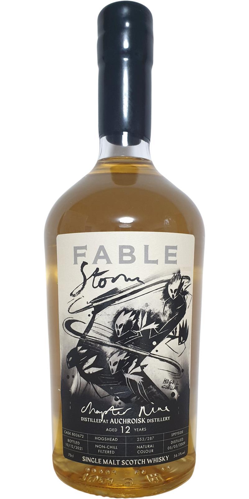 Auchroisk 2009 PSL Fable Whisky - Chapter Nine