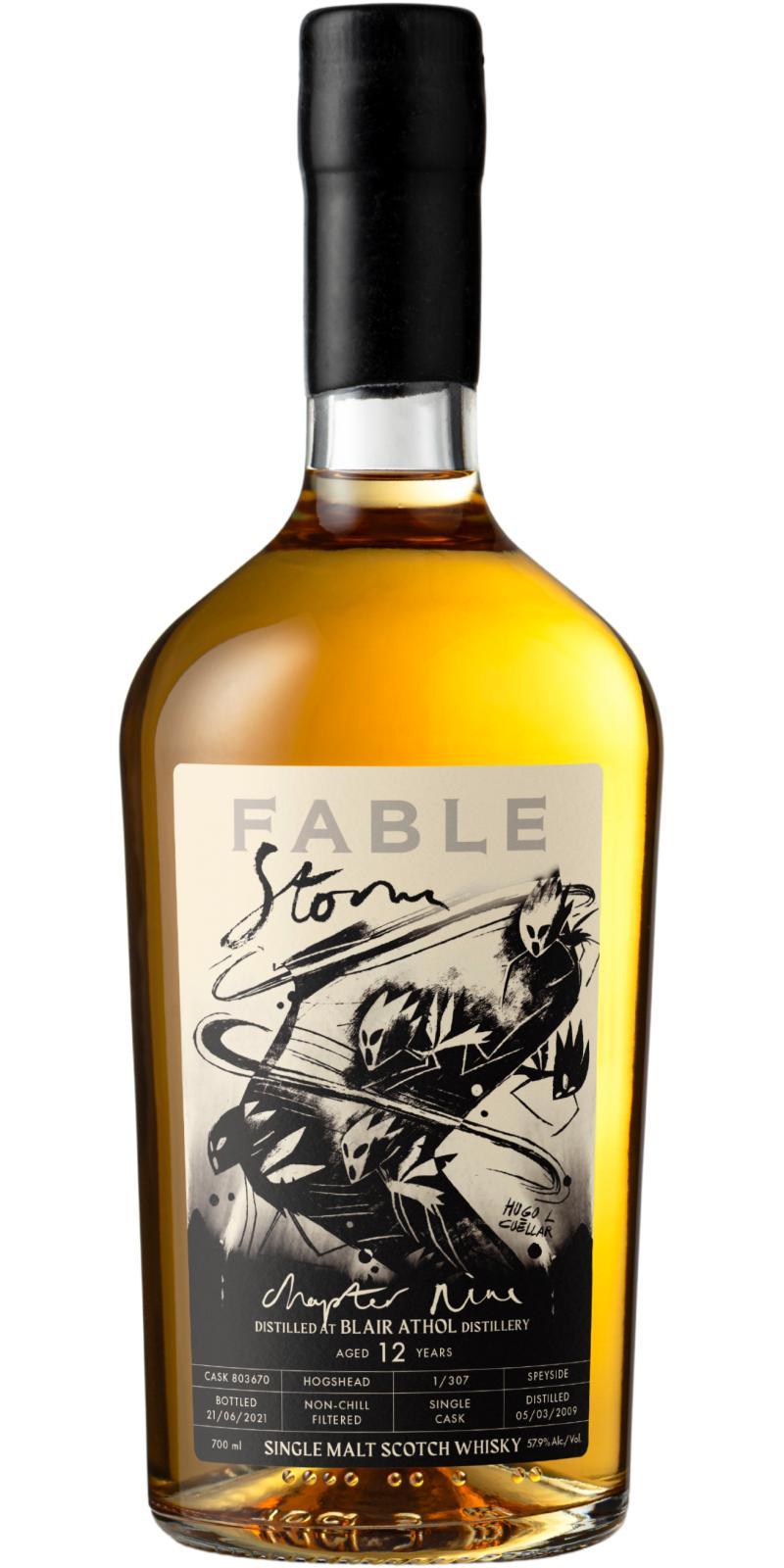 Auchroisk 2009 PSL Fable Whisky - 3rd Release - Chapter Nine
