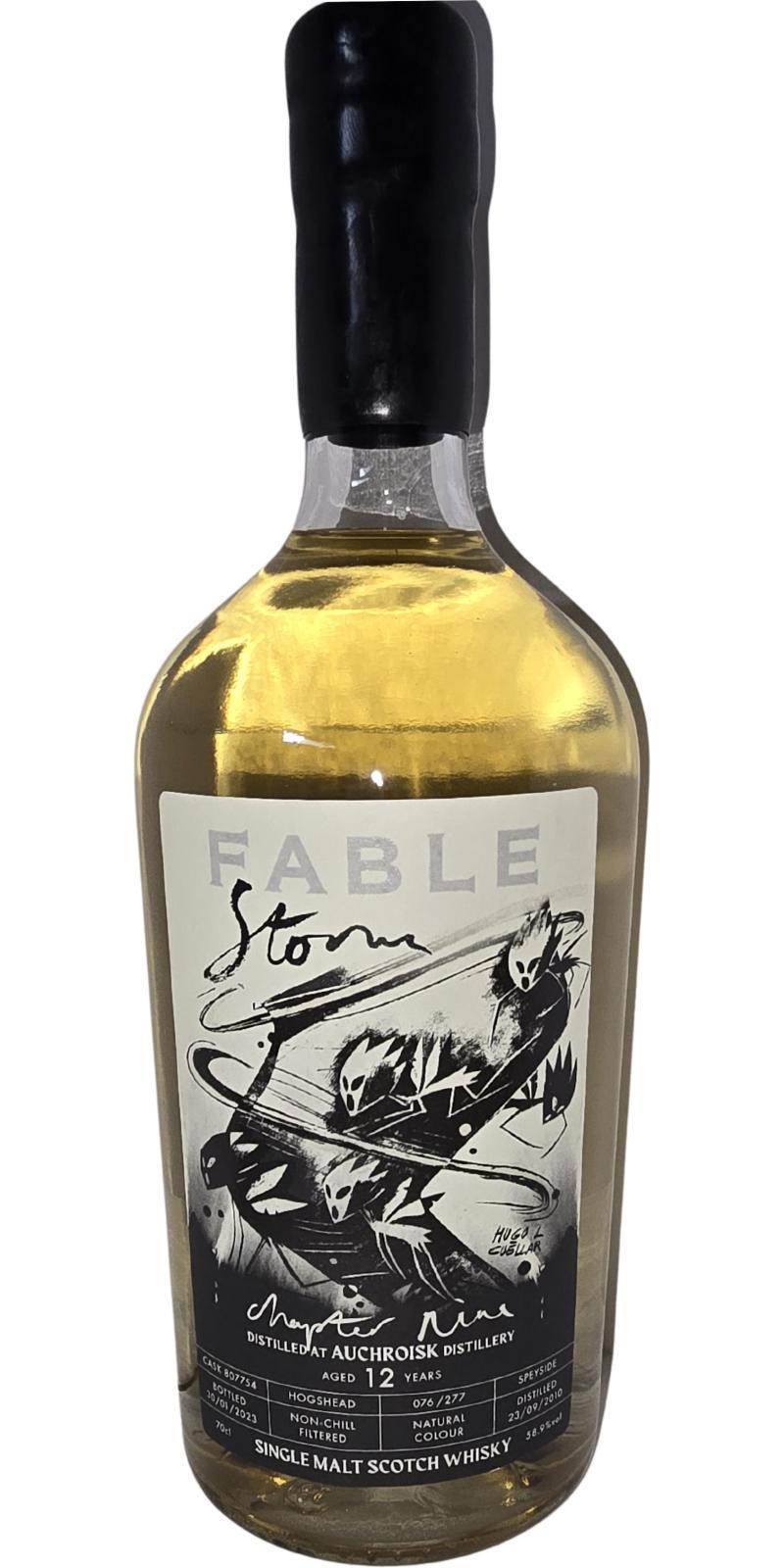 Auchroisk 2010 PSL Fable Whisky - Chapter Nine