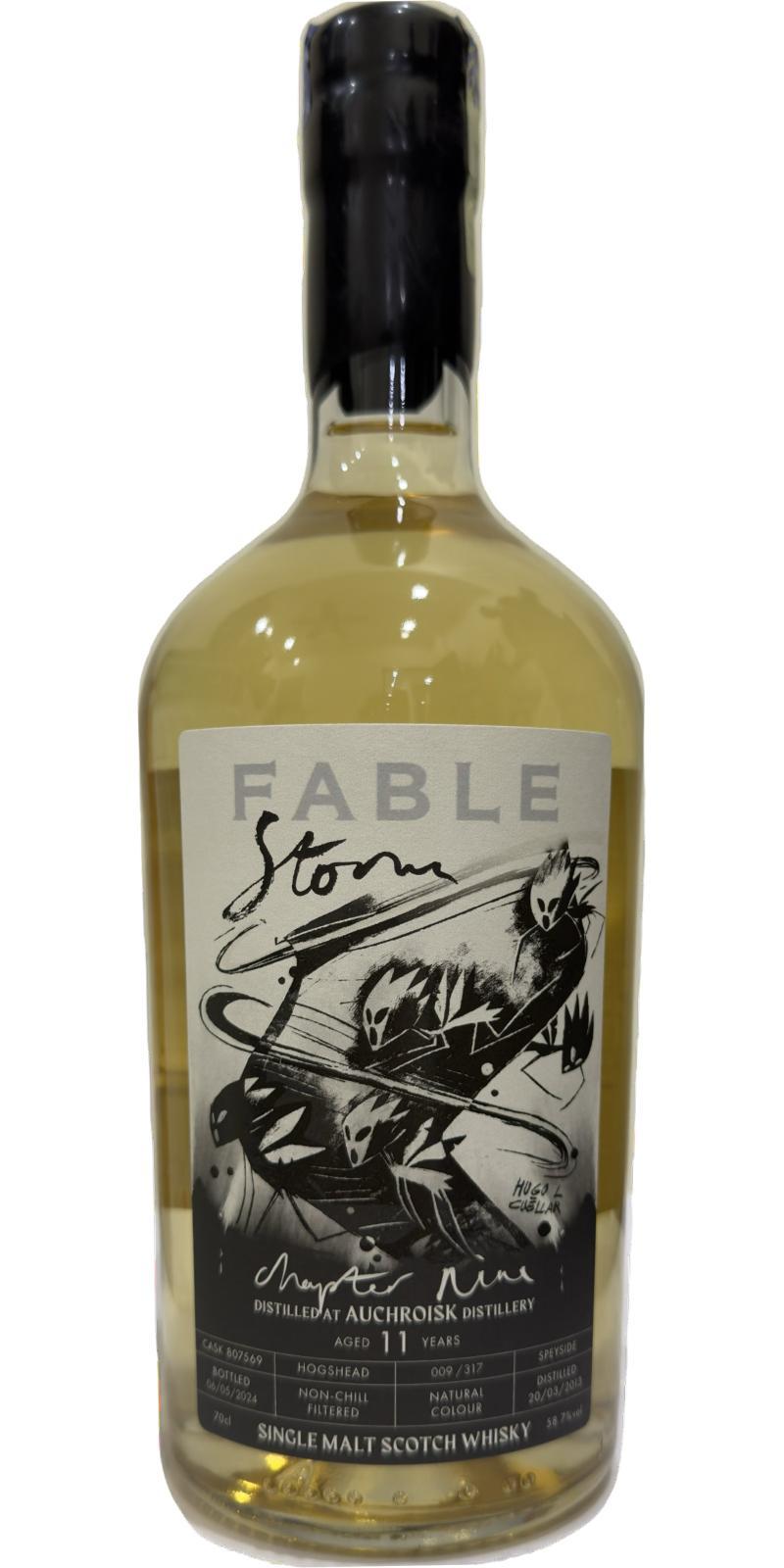 Auchroisk 2013 PSL Fable Whisky - Chapter Nine