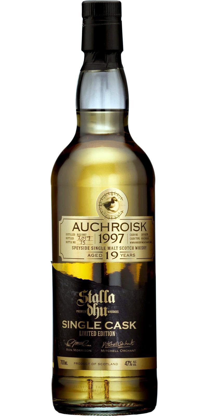 Auchroisk 1997 SDW Single Cask - Limited Edition