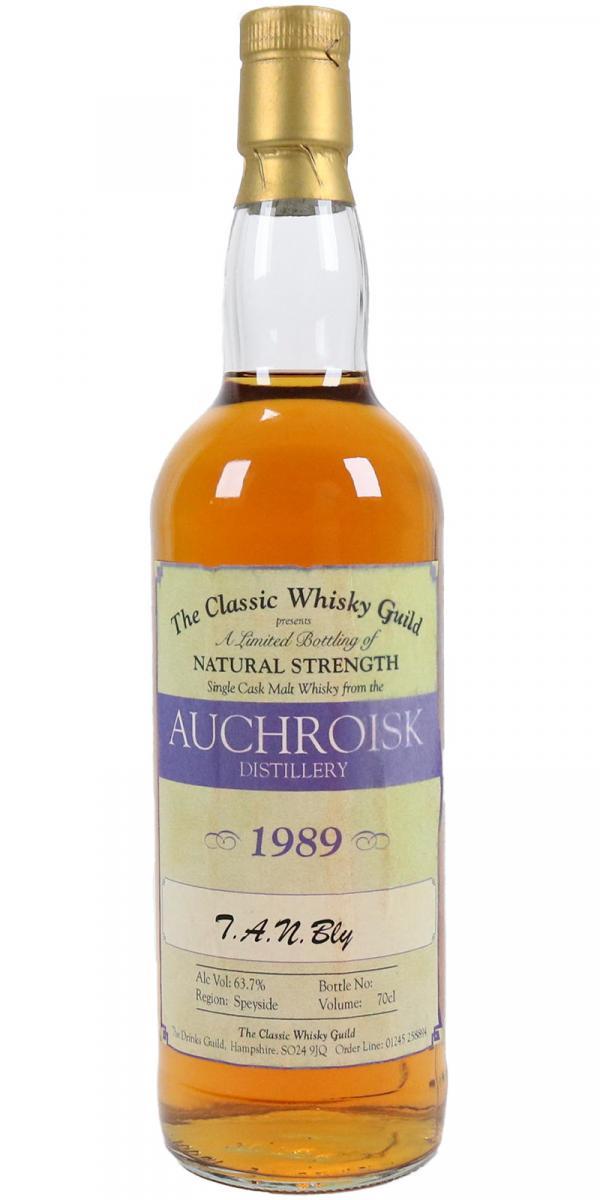 Auchroisk 1989 CWG A limited bottling on behalf of