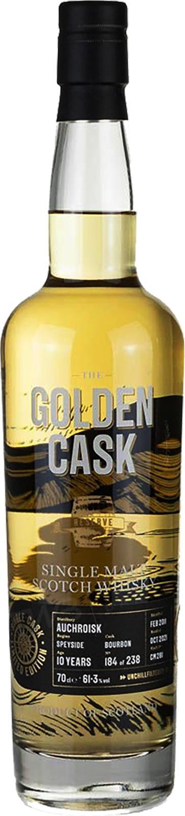 Auchroisk 2011 HMcD The Golden Cask - Reserve
