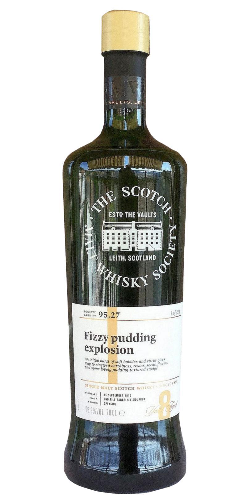 Auchroisk 2010 SMWS 95.27 Fizzy pudding implosion