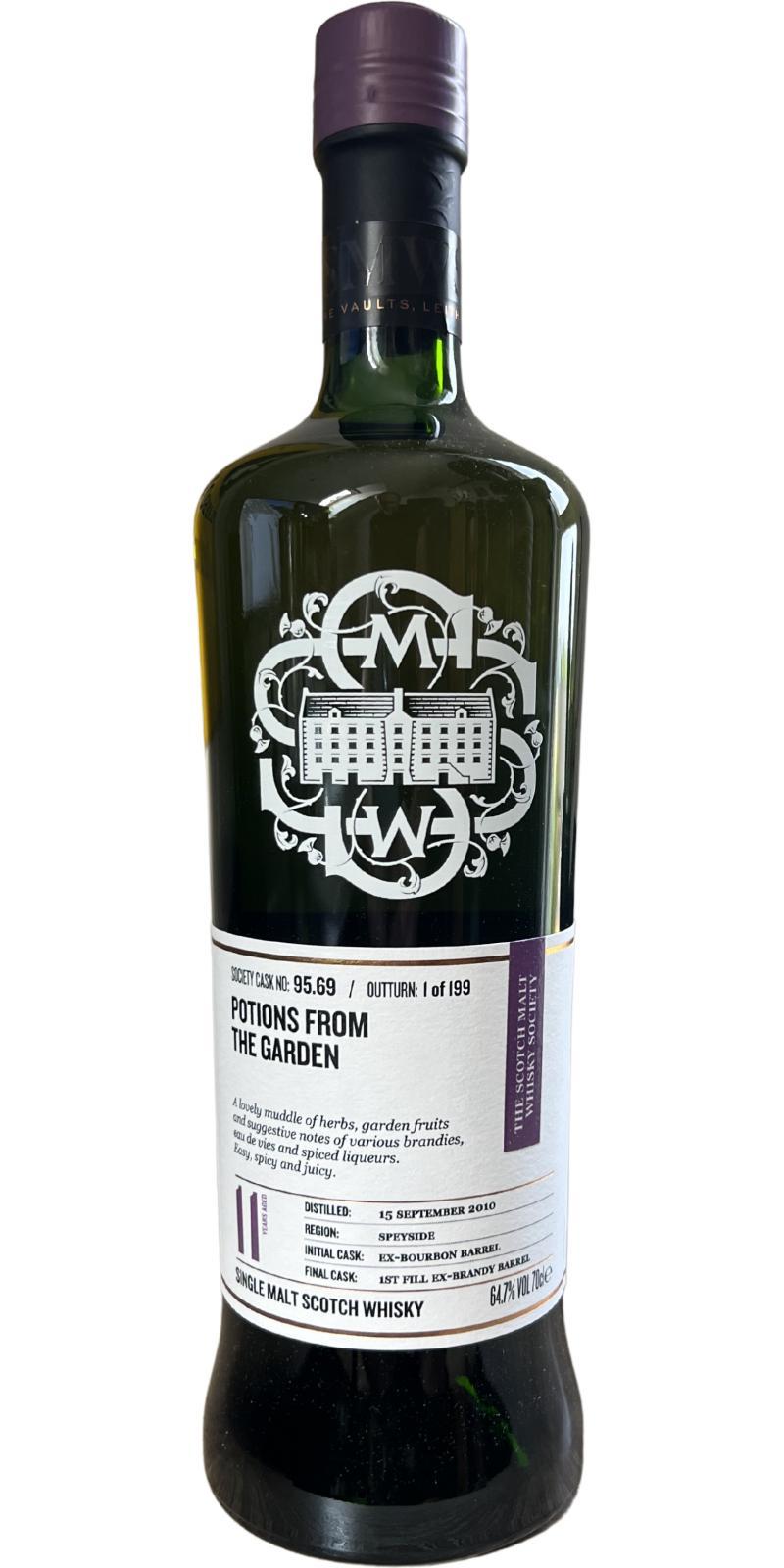 Auchroisk 2010 SMWS 95.69 Potions from the gardens